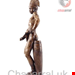 مجسمه دکوری آنتیک قدیمی Onyx Sculpture of an African Warrior Unique Piece the 20th Century