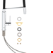  شیر مخلوط ظرفشویی شلنگ دار گروهه آلمان GROHE Concetto chrom 31491000