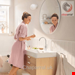  شیر مخلوط روشویی پایه بلند هانس گروهه آلمان Hansgrohe Rebris S 210 Einhebel Waschtischarmatur 72536 chrom