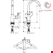  شیر مخلوط روشویی پایه بلند هانس گروهه آلمان Hansgrohe Rebris S 210 Einhebel Waschtischarmatur 72536 chrom