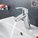  شیر مخلوط روشویی پایه کوتاه گروهه آلمان GROHE Eurosmart S Size 32467001