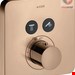  شیر حمام توکار هانس گروهه آلمان Hansgrohe Axor Shower softsquare 36707 Polished Red Gold 36707300