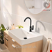  شیر مخلوط روشویی پایه بلند هانس گروهه آلمان Hansgrohe Rebris S 210 Einhebel Waschtischarmatur 72536 mattschwarz