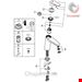  شیر مخلوط روشویی پایه کوتاه گروهه آلمان GROHE Eurodisc C 23449002