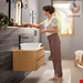  شیر مخلوط روشویی پایه بلند هانس گروهه آلمان Hansgrohe Rebris E 240 Einhebel Waschtischarmatur CoolStart 72591 matt schwarz