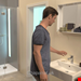  شیر مخلوط روشویی پایه کوتاه هانس گروهه آلمان Hansgrohe Logis 100