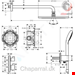 ست شیرآلات دوش حمام توکار هانس گروهه آلمان Hansgrohe Croma 27954000