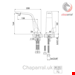  شیر مخلوط روشویی اشتاینبرگ آلمان Steinberg Serie 260 Waschtisch Einhebelmischer ohne Ablaufgarnitur schwarz matt 26010101S