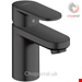  شیر مخلوط روشویی پایه کوتاه هانس گروهه آلمان Hansgrohe Vernis Blend 70 mit Ablaufgarnitur schwarz matt  71550670