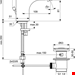  شیر مخلوط روشویی پایه کوتاه ایدیل استاندارد Ideal Standard Ceraplan III Waschtischarmatur 145 B0704AA