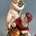  مجسمه دست ساز دکوری چینی آنتیک قدیمی Meissen Zwei Figurengruppen Vier Jahreszeiten Allegorien von Kaendler um 1850