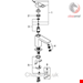  شیر مخلوط روشویی پایه کوتاه گروهه آلمان GROHE Eurocube 23446000