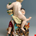  مجسمه دست ساز دکوری چینی آنتیک قدیمی Meissen Zwei Figurengruppen Vier Jahreszeiten Allegorien von Kaendler um 1850