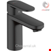  شیر مخلوط روشویی پایه کوتاه هانس گروهه آلمان Hansgrohe Vernis Blend 100 ohne Ablaufgarnitur schwarz matt 71580670 