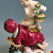  مجسمه دست ساز دکوری چینی آنتیک قدیمی Meissen Zwei Figurengruppen Vier Jahreszeiten Allegorien von Kaendler um 1850