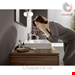 شیر مخلوط روشویی پایه کوتاه هانس گروهه آلمان Hansgrohe Vivenis 110 Einhebel Waschtischmischer chrom  75020000