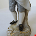 مجسمه دست ساز دکوری چینی آنتیک قدیمی مایسن آلمان Meissener Porzellan Figur des Waiters 1860