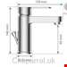  شیر مخلوط روشویی پایه کوتاه شوت Schütte Elephant 34210