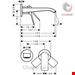 شیر مخلوط روشویی توکار هانس گروهه آلمان Hansgrohe Vivenis 75050 mattweiß 75050700