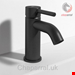  شیر مخلوط روشویی پایه کوتاه ایدیل استاندارد Ideal Standard Ceraline Push open 100mm silk black BC822XG