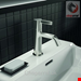 شیر مخلوط روشویی پایه کوتاه ایدیل استاندارد Ideal Standard Joy mit Ablaufgarnitur BC775 silver storm BC775GN