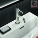  شیر مخلوط روشویی پایه کوتاه ایدیل استاندارد Ideal Standard Joy mit Ablaufgarnitur BC775 silver storm BC775GN