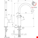  شیر مخلوط روشویی پایه بلند ایدیل استاندارد Ideal Standard Joy mit hohem Auslauf BC778 chrom BC778AA