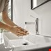  شیر مخلوط روشویی پایه کوتاه هانس گروهه آلمان Hansgrohe Finoris 100 mit Push Open Ablaufgarnitur chrom 76010000