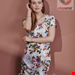  لباس خواب زنانه اسنزا هلند ESSENZA Isa Fleur Grau Nachthemd