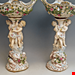  مجسمه دست ساز دکوری چینی آنتیک قدیمی Meissener Tafelaufsatz mit zwei Obstschalen Cherubs Modell A 59 Kaendler um 1860