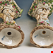  مجسمه دست ساز دکوری چینی آنتیک قدیمی Meissener Tafelaufsatz mit zwei Obstschalen Cherubs Modell A 59 Kaendler um 1860