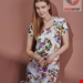  لباس خواب زنانه اسنزا هلند ESSENZA Isa Fleur Grau Nachthemd