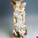  مجسمه دست ساز دکوری چینی آنتیک قدیمی Meissener Tafelaufsatz mit zwei Obstschalen Cherubs Modell A 59 Kaendler um 1860