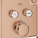  شیر حمام توکار گروهه آلمان GROHE Grohtherm SmartControl  29124  warm sunset gebürstet  29124DL0