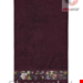 ست حوله 3 تکه و لیف اسنزا هلند ESSENZA Fleur Handtuch Set Pflaume  