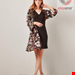  لباس خواب زنانه اسنزا هلند ESSENZA Sarah Uni Espresso Nachthemd