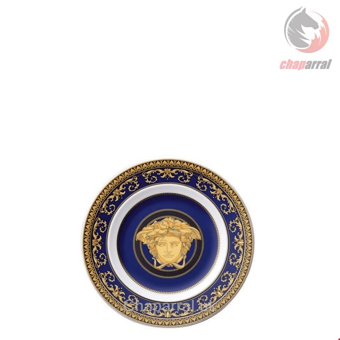 بشقاب دکوری روزنتال آلمان Rosenthal meets Versace Brotteller Ikarus Medusa blue Brotteller 18 cm