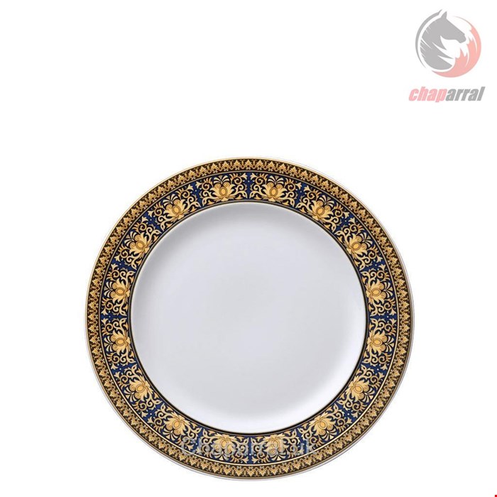 بشقاب روزنتال آلمان Rosenthal meets Versace Frühstücksteller Ikarus Medusa blue Frühstücksteller 22 cm