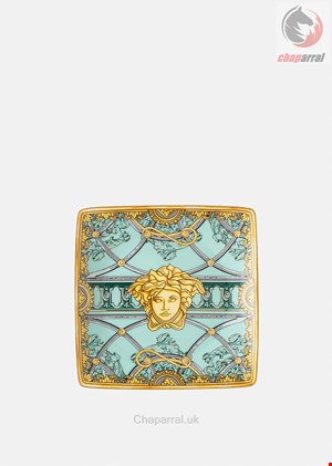 بشقاب دکوری ورساچه ایتالیا VERSACE SCALA DEL PALAZZO VERDE UNTERTELLER 12 CM