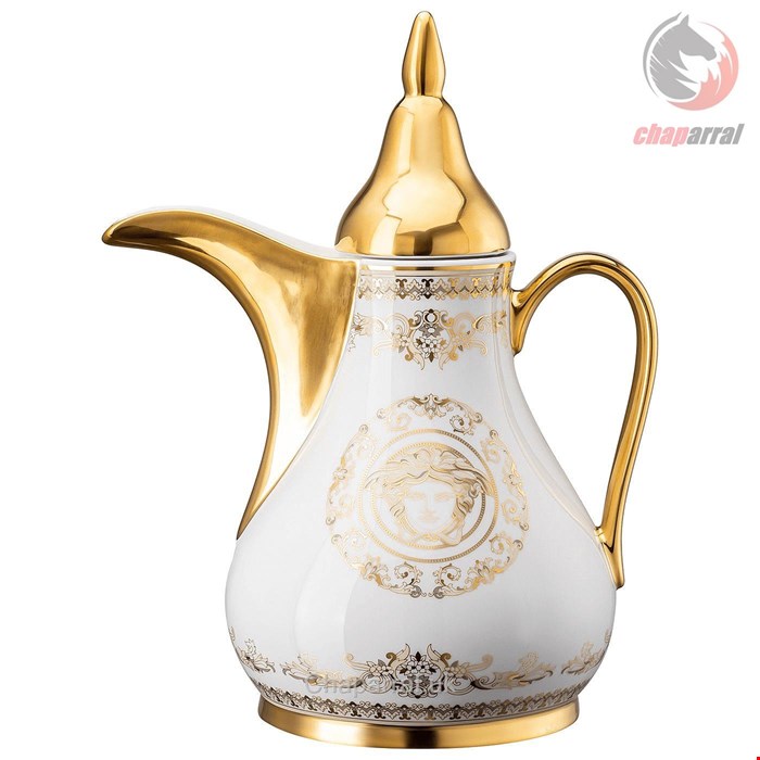 پارچ دکوری روزنتال آلمان Rosenthal meets Versace Isolierkanne Versace Medusa Gala Thermoskanne  1 l