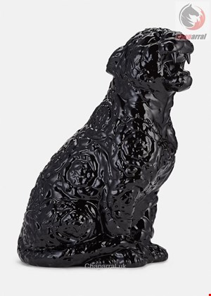 مجسمه چینی یوزپلنگ ورساچه ایتالیا VERSACE GROSSER GEPARD ROKKO Schwarz