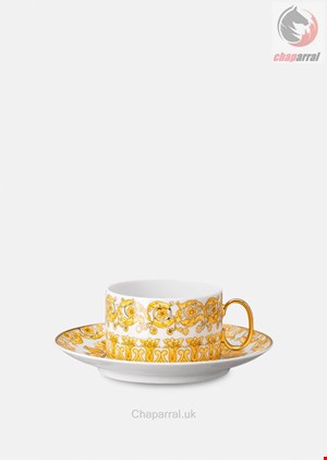 فنجان نعلبکی ورساچه ایتالیا VERSACE MEDUSA RHAPSODY TEETASSE UND UNTERTASSE