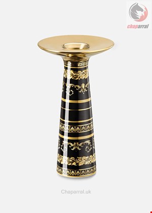 جا شمعی پایه 18 سانتی ورساچه ایتالیا VERSACE VIRTUS GALA KERZENHALTER 18 CM