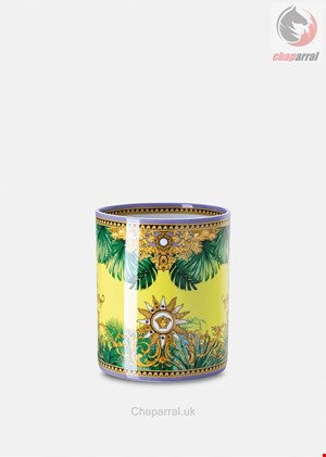 گلدان ورساچه ایتالیا VERSACE JUNGLE ANIMALIER VASE 18 CM