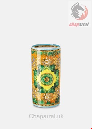 گلدان ورساچه ایتالیا VERSACE JUNGLE ANIMALIER VASE 24 CM