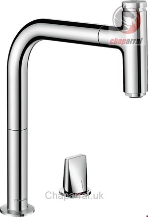 شیر مخلوط ظرفشویی شلنگ دار هانس گروهه آلمان Hansgrohe Focus M41 Einhebel Küchenmischer 260 1jet 31820 mattschwarz 31820670