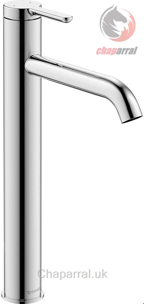 شیر مخلوط روشویی پایه بلند دوراویت Duravit C 1 XL 166mm 110400020 Einhebel Waschtischmischer XL Size 166mm ohne Ablaufgarnitur chrom 11040002010