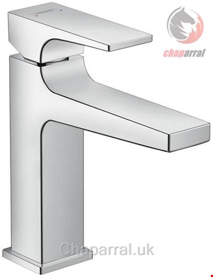 شیر مخلوط روشویی پایه کوتاه هانس گروهه آلمان Hansgrohe Metropol 110 Einhebel Waschtischmischer 135mm mit Push Open Ablaufgarnitur chrom 32507000