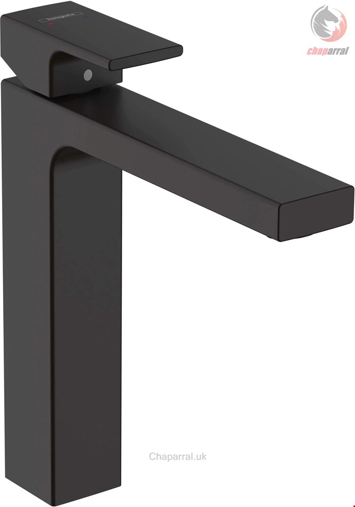 شیر مخلوط روشویی پایه بلند هانس گروهه آلمان Hansgrohe Vernis Shape 190  71591 schwarz matt 71591670