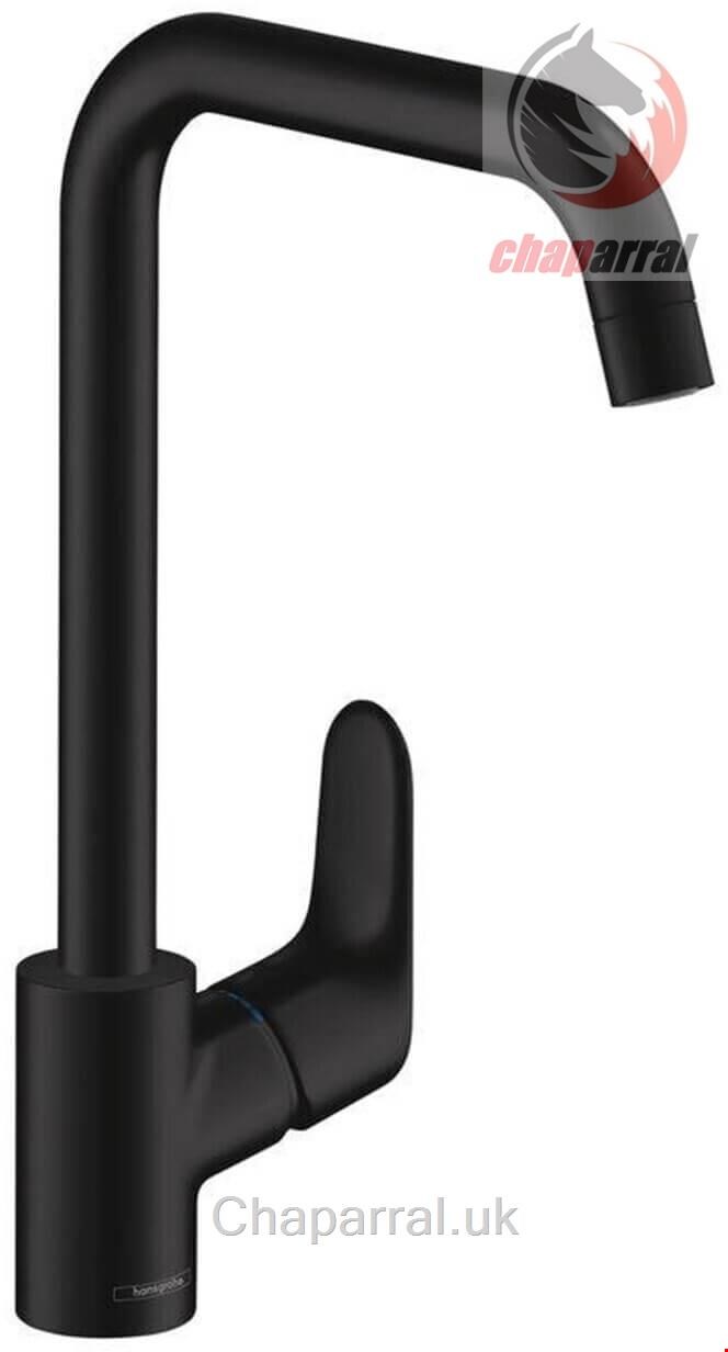 شیر مخلوط ظرفشویی هانس گروهه آلمان Hansgrohe Focus M41 Einhebel Küchenmischer 260 1jet 31820 mattschwarz 31820670